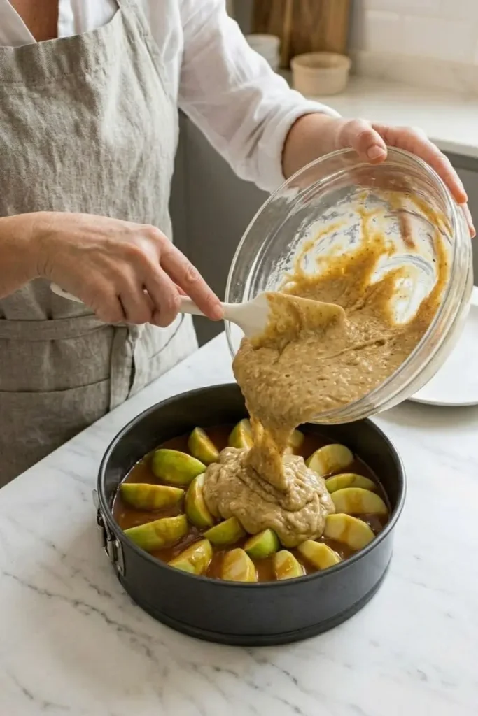 Molde torta de manzana sin gluten