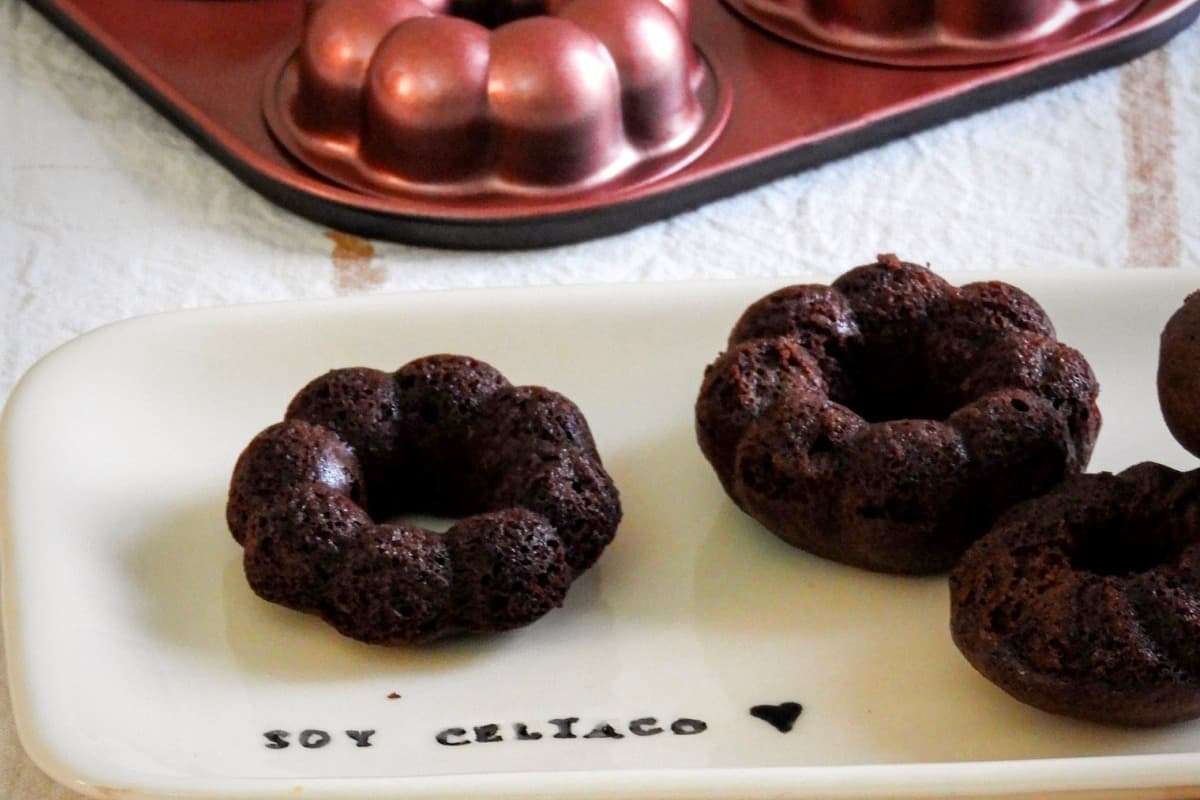 receta sin gluten con harina de algarroba