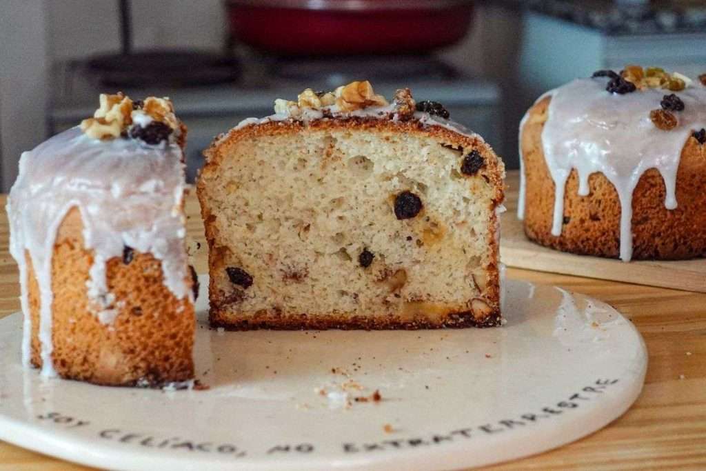 Pan dulce sin gluten (sin TACC) fácil
