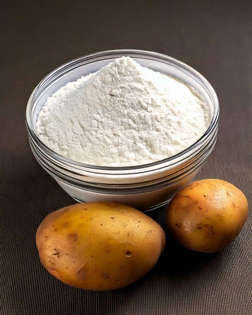 Papa y maicena
