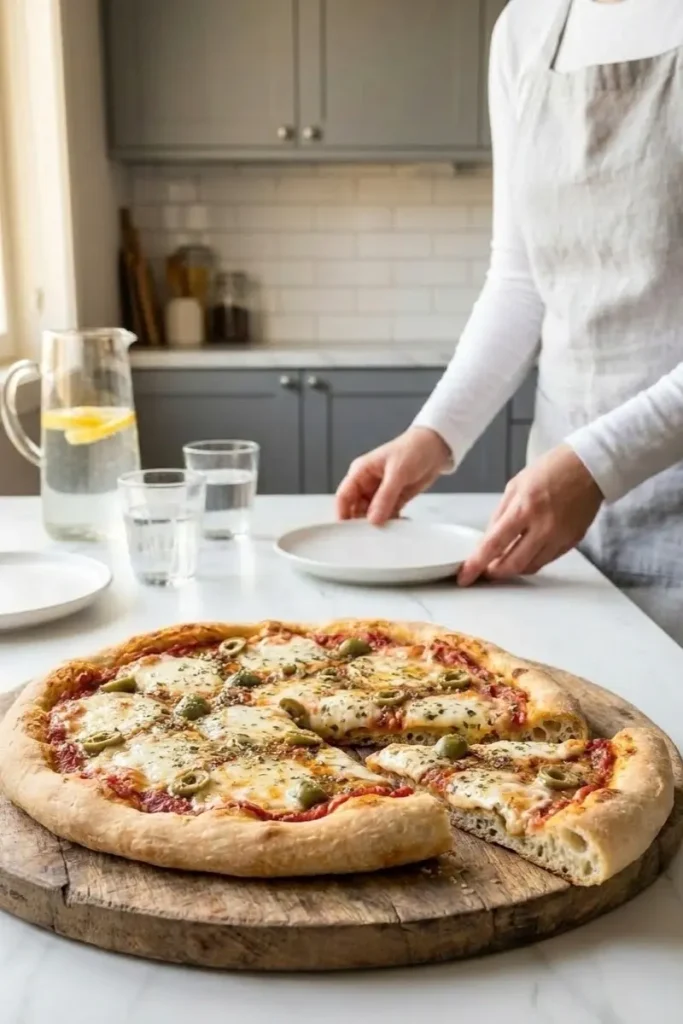 pizza sin tacc facil y esponjosa