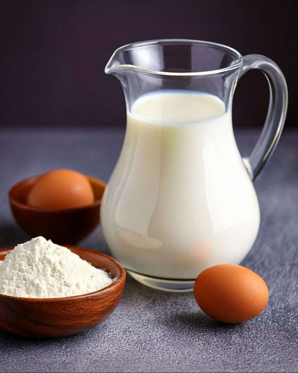 Ingredientes de los panqueques sin TACC